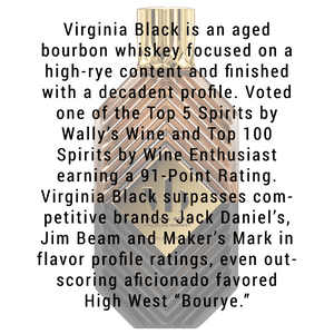 Virginia Black Whiskey 750mL