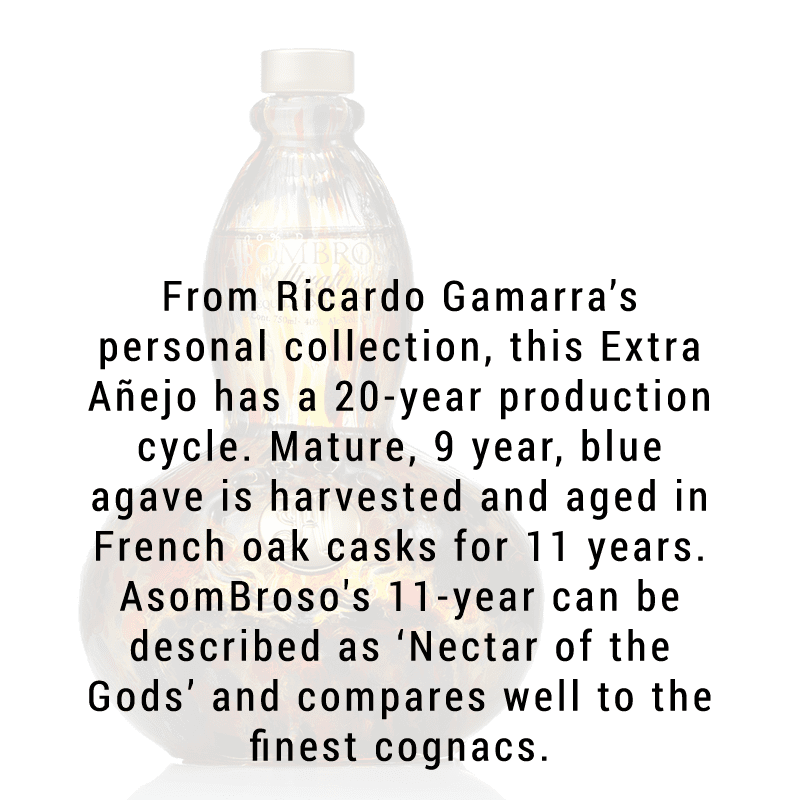 
            
                Load image into Gallery viewer, AsomBroso Vintage 11 Year Extra Anejo Tequila 750ml
            
        