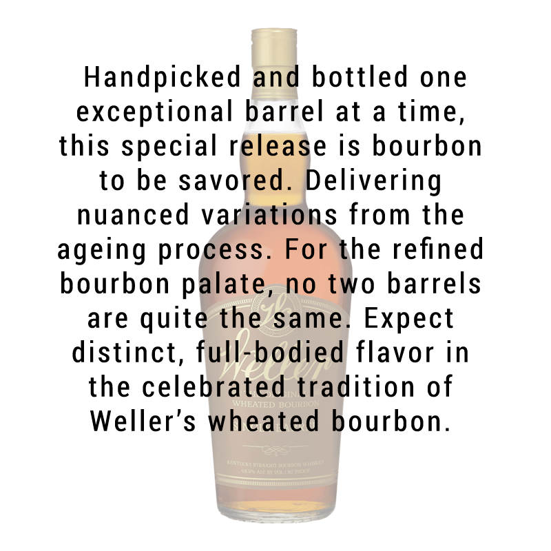 Buy Weller Single Barrel Bourbon Whiskey Great American Craft Spirits