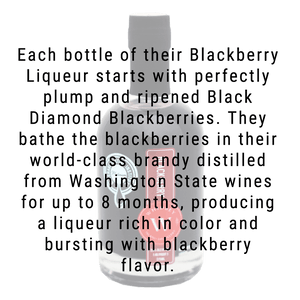 Whidbey Island Distillery Blackberry Liqueur 375mL