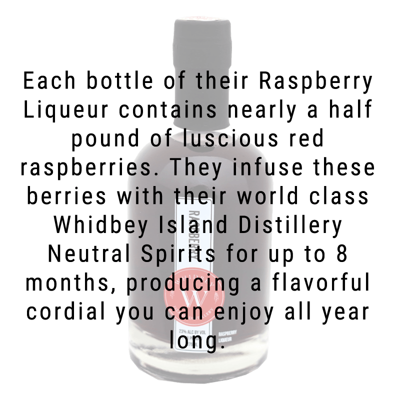 
            
                Load image into Gallery viewer, Whidbey Island Distillery Raspberry Liqueur 375mL
            
        
