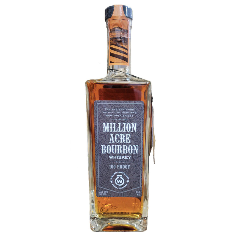 Willie's Distillery Million Acre Bourbon 750ml