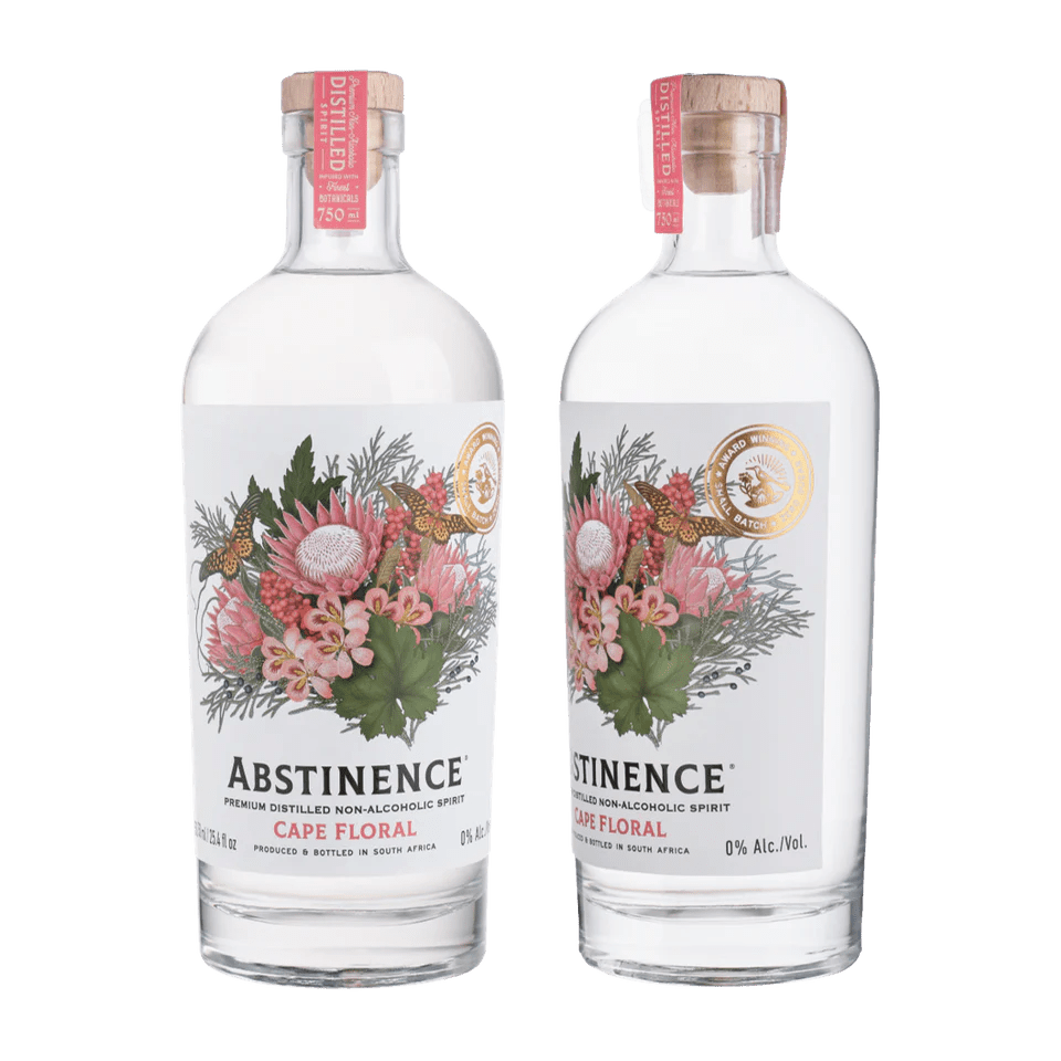 Abstinence Spirits Cape Floral Non - Alcoholic Spirit 750mL - Great American Craft Spirits