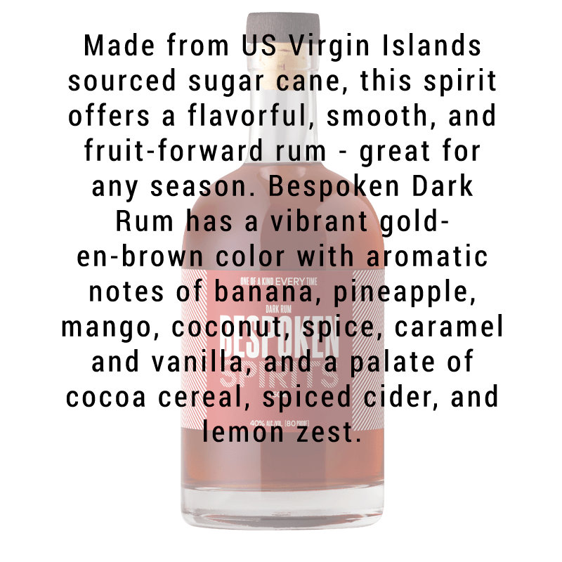 Bespoken Spirits Dark Rum 750mL