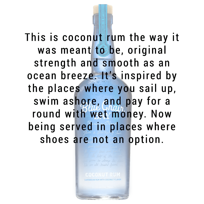 Blue Chair Bay Coconut Rum 750mL - Great American Craft Spirits