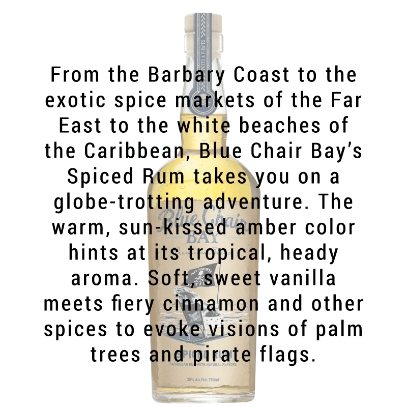 Blue Chair Bay Spiced Rum 750mL - Great American Craft Spirits