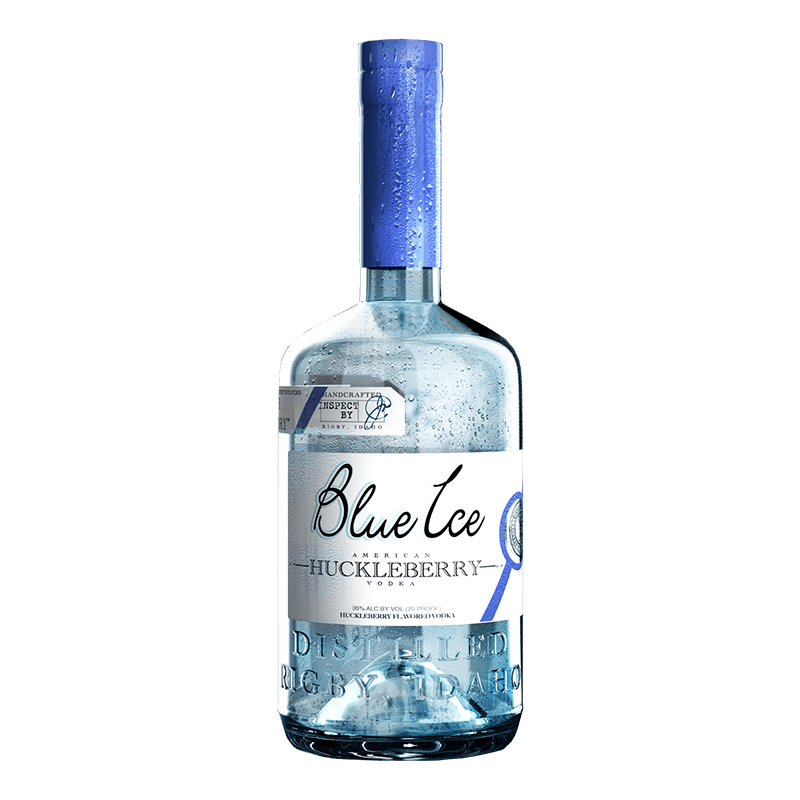 Blue Ice Huckleberry Vodka 750ml - Great American Craft Spirits