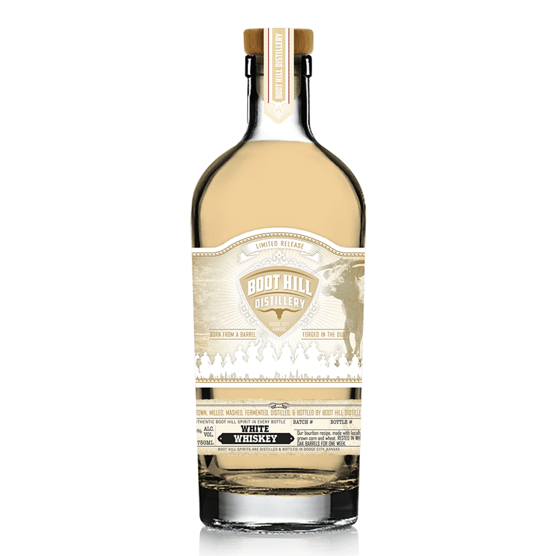 Boot Hill Distillery White Whiskey 750mL
