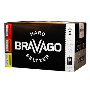 
            
                Load image into Gallery viewer, Bravago Hard Seltzer 6 pack
            
        