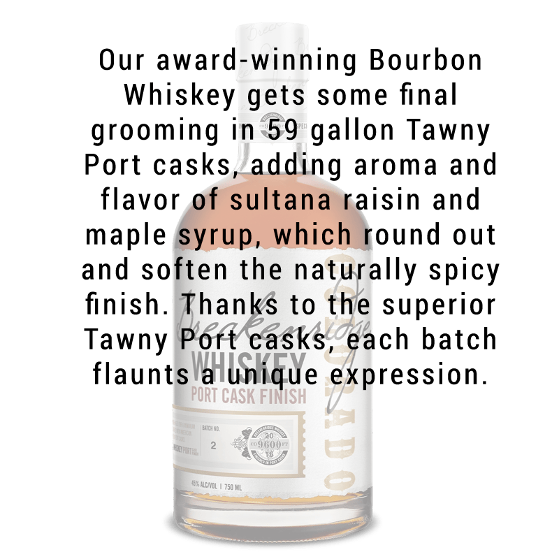 
            
                Load image into Gallery viewer, Breckenridge Port Cask Finish Whiskey 750mL
            
        