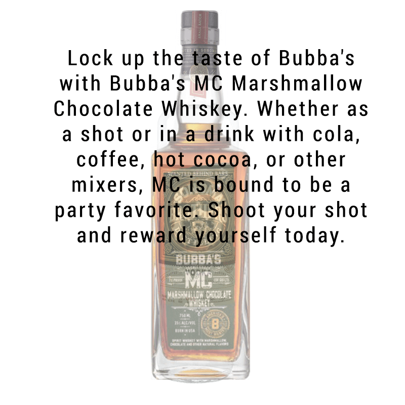Bubba's Secret Stills Marshmallow Chocolate Whiskey 750ml
