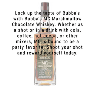 Bubba's Secret Stills Marshmallow Chocolate Whiskey 750ml