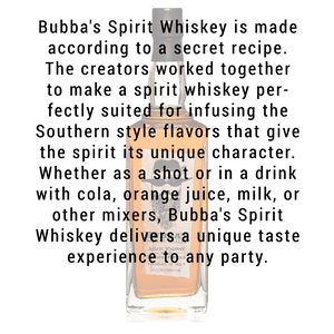 Bubba's Secret Stills Burnt Sugar Whiskey 750ml