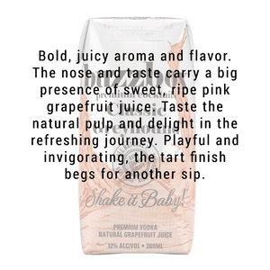 Buzzbox Premium cocktails Classic Greyhound cocktail 4 Pack