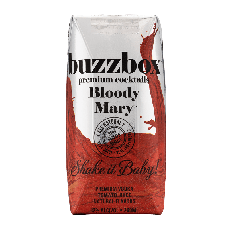 Buzzbox Premium cocktails Bloody Mary cocktail 4 Pack