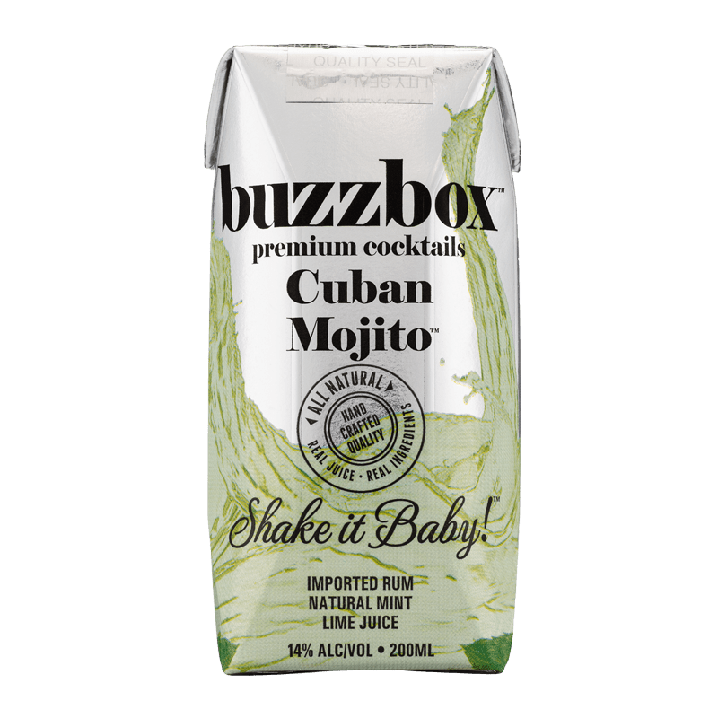 Buzzbox Premium cocktails Cuban Mijto cocktail 4 Pack