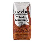 Buzzbox Premium cocktails Whiskey Lemonade cocktail 4 Pack