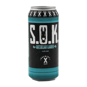 Brewery X S.O.K Mexican Lager 16.oz