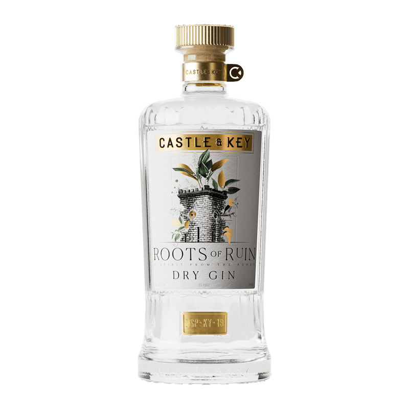 Castle & Key Roots of Ruin Gin 750ml - Great American Craft Spirits