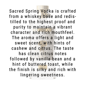 Buy Castle & Key Sacred Spring Vodka | Great American Craft Spirits