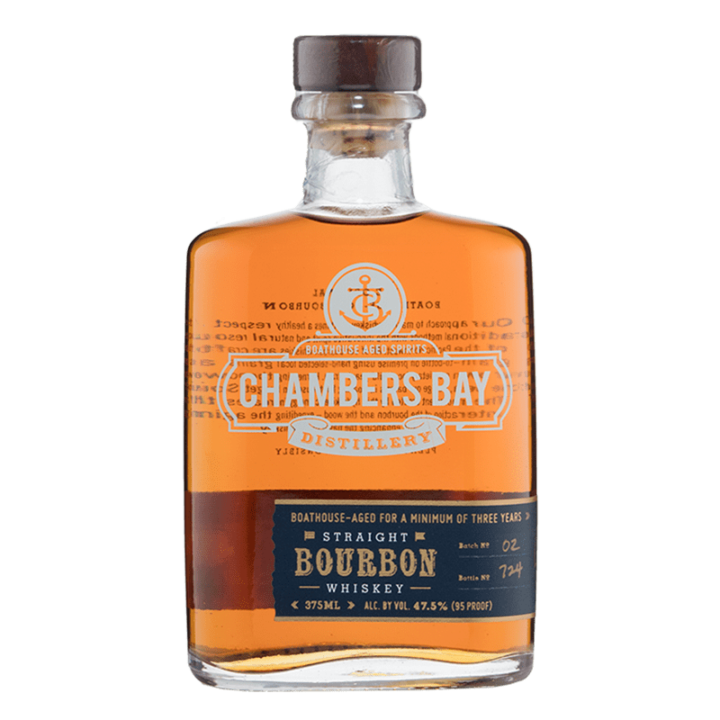 Chambers Bay Distillery Straight Bourbon Whiskey 375mL buy online great american craft spirits