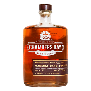 
            
                Load image into Gallery viewer, Chambers Bay Distillery Madeira Cask Finish Bourbon Whiskey 750mL
            
        