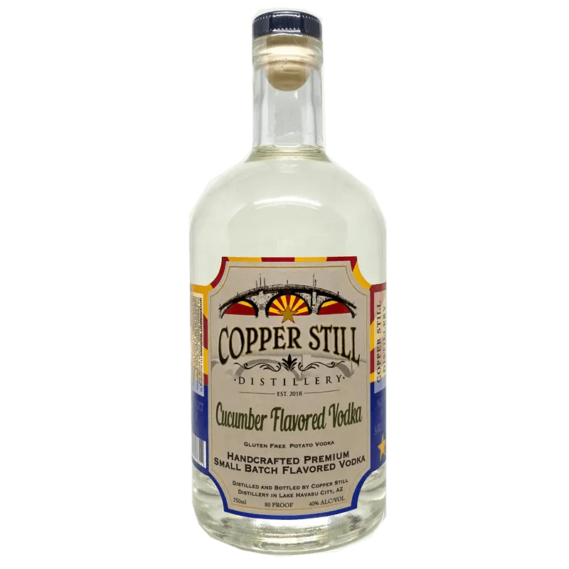 Copper Still Distillery Cucumber Flavored Vodka 750mL - Great American Craft Spirits