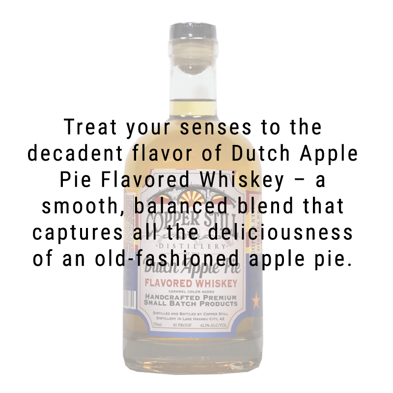 Copper Still Distillery Dutch Apple Pie Flavored Whisky 750mL - Great American Craft Spirits