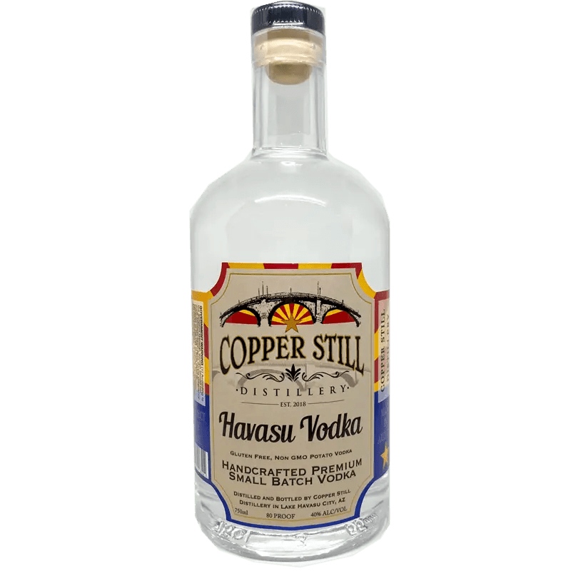 Copper Still Distillery Havasu Vodka 750mL - Great American Craft Spirits