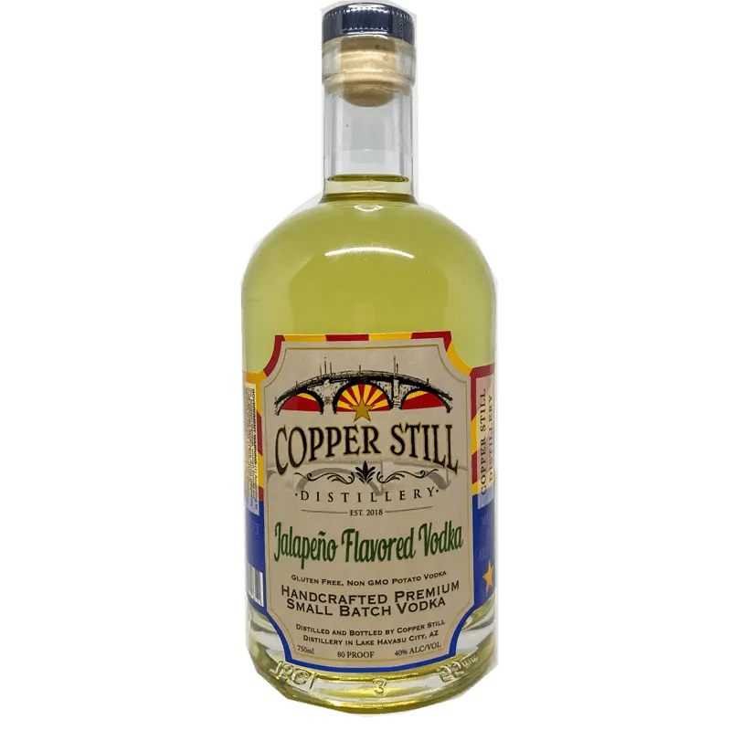Copper Still Distillery Jalapeno Flavored Vodka 750mL - Great American Craft Spirits