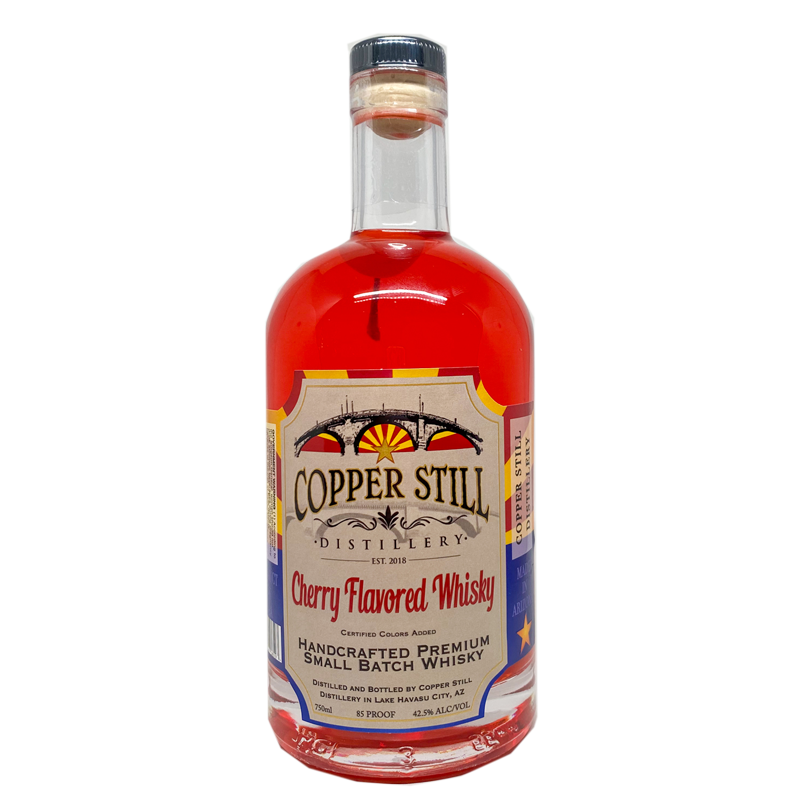 Copper Still Distillery Cherry Flavored Whisky 750mL