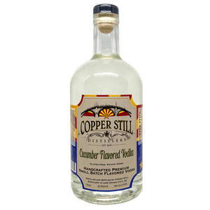 Copper Still Distillery Cucumber Flavored Vodka 750mL