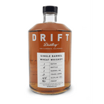 Drift Distillery Single Barrel Wheat Whiskey 750mL