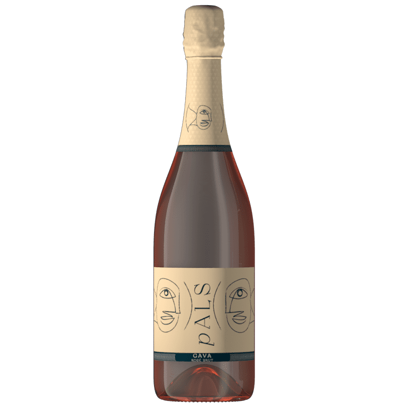 Drink Cava NV pALS (People with ALS) Cava Rose Brut 750mL - Great American Craft Spirits
