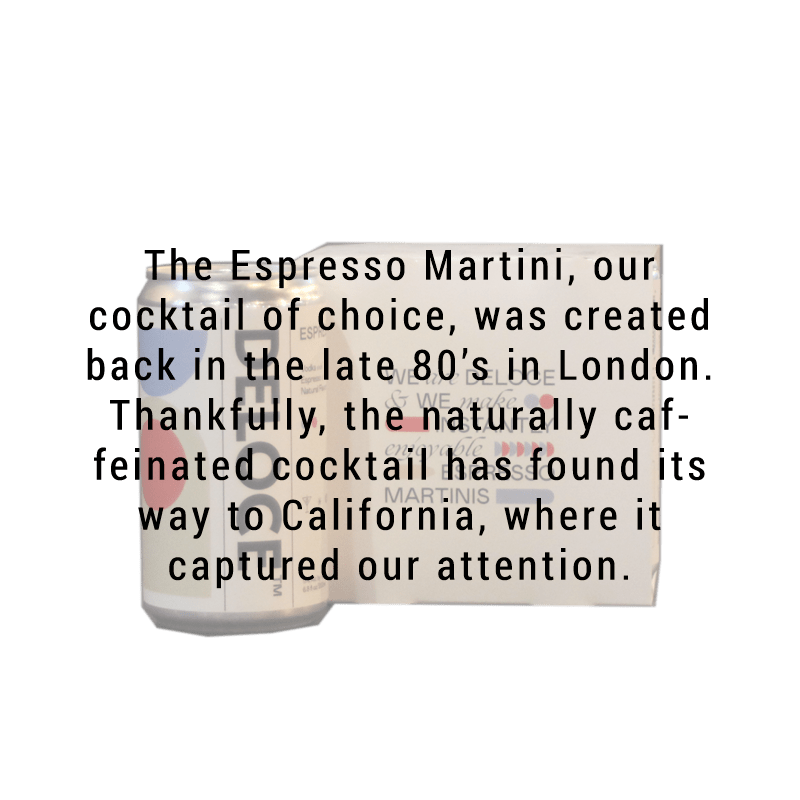 Deloce espresso martini 200ml 4 pack
