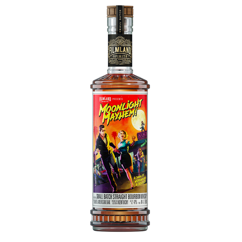 Filmland Spirits Moonlight Mayhem Bourbon Whiskey 750mL