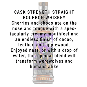 Filmland Spirits Moonlight Mayhem Extended Cut Cask Strength Bourbon Whiskey 750mL