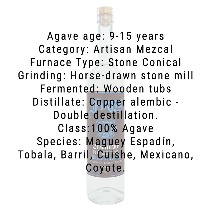 Firme Mezcal Ensamble de 6 Agaves 750ml - Great American Craft Spirits