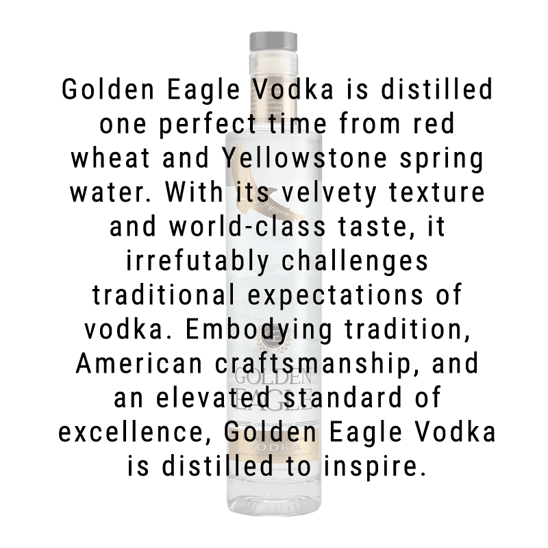 Golden Eagle Premium Vodka 750ml - Great American Craft Spirits