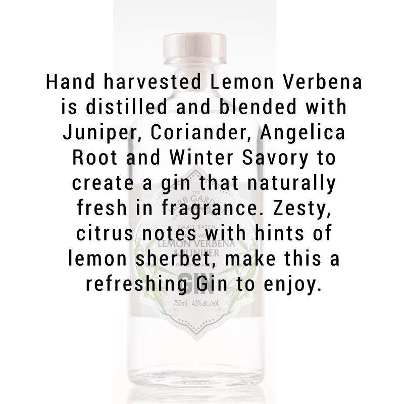 The Herb Garden Lemon Verbena & Juniper Gin 750mL