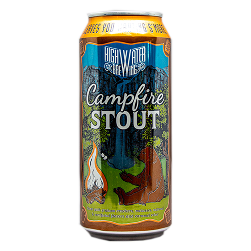 
            
                Load image into Gallery viewer, High Water Brewing Campfire Stout 16.oz
            
        