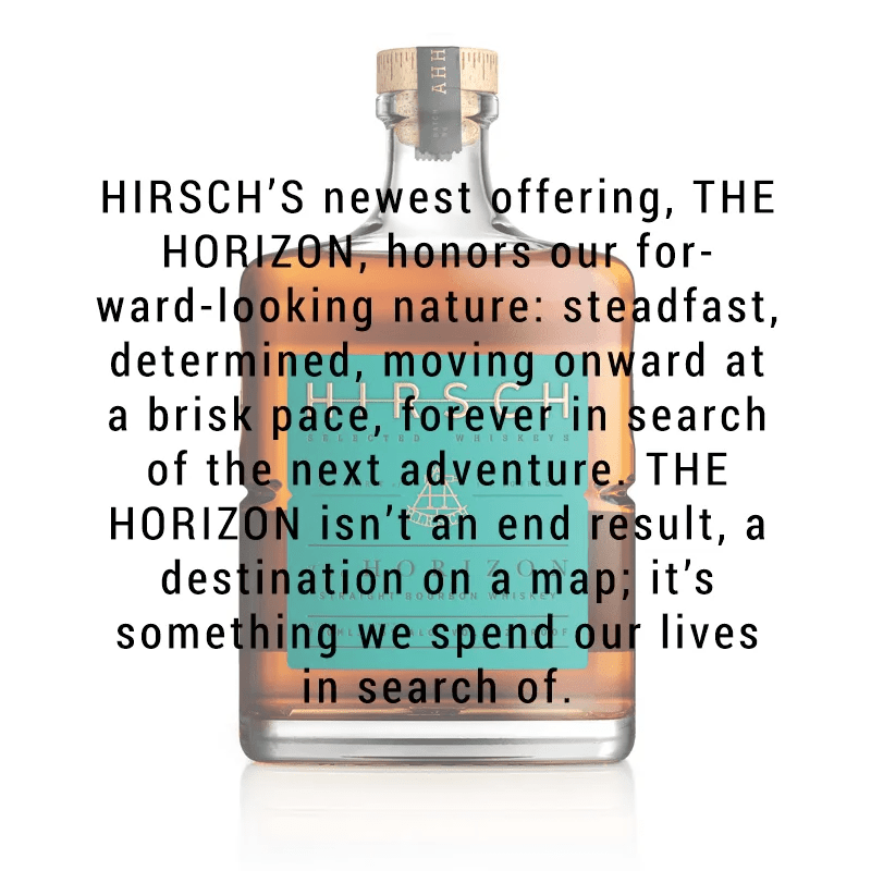Hirsch The Horizon Bourbon Whiskey 750mL - Great American Craft Spirits
