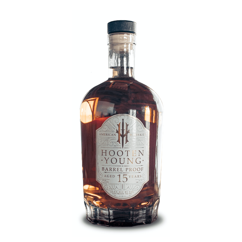 Hooten Young 15 Year Barrel Proof American Whiskey 750mL - Great American Craft Spirits