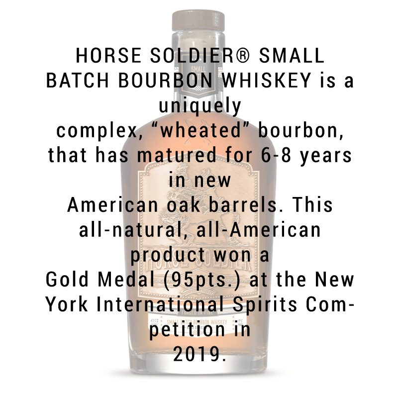 Horse Soldier Signature Small Batch Bourbon Whiskey 750mL - Great American Craft Spirits