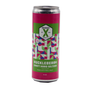 
            
                Load image into Gallery viewer, Brewery X  Huckleberry Craft Hard Seltzer 12.oz
            
        