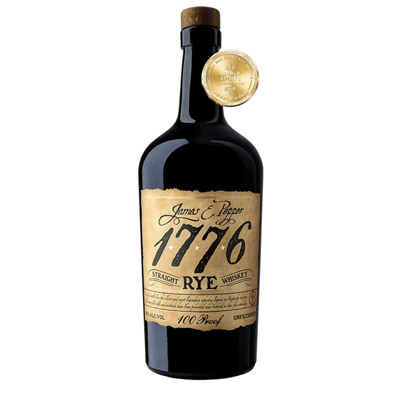 James E. Pepper 1776 Straight Rye Whiskey 750mL - Great American Craft Spirits