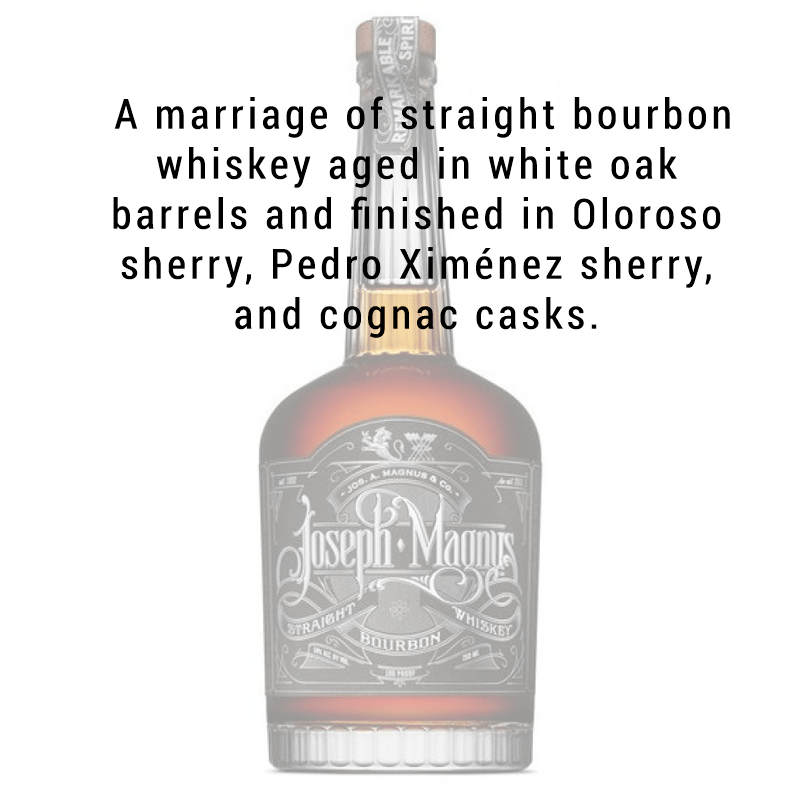 Joseph Magnus Bourbon Whiskey 750mL - Great American Craft Spirits