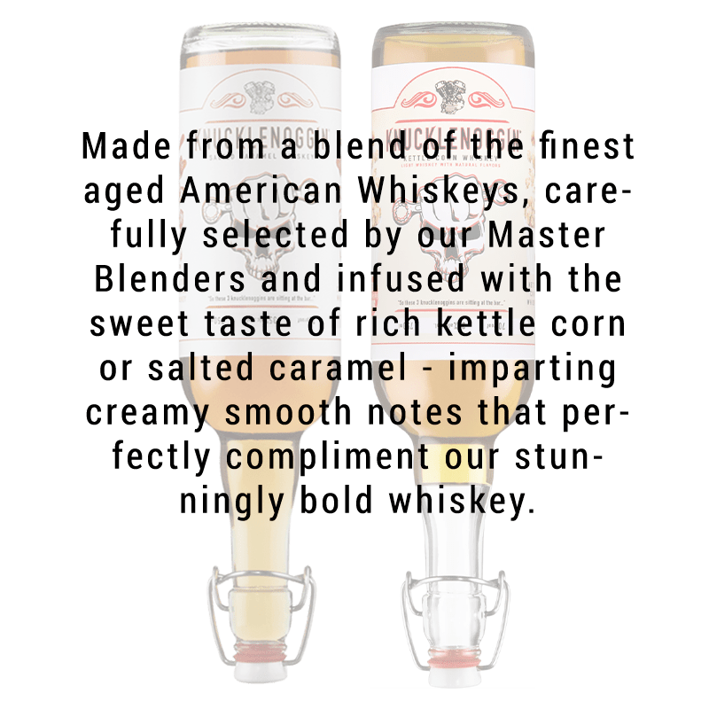 Knucklenoggin Salted Caramel and Kettle Corn Mixed 2 Pack 750mL