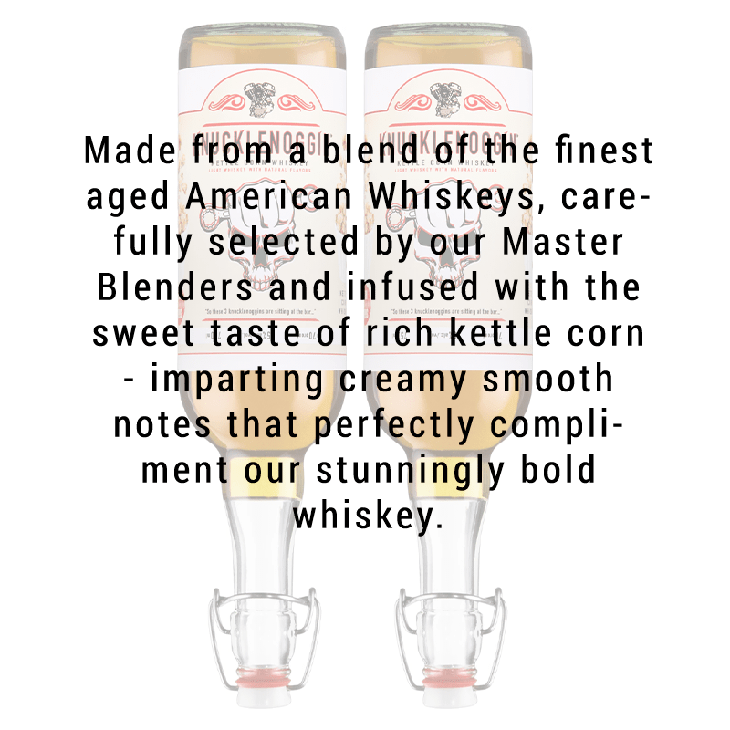 2 Pack Knucklenoggin Kettle Corn Whiskey 750mL