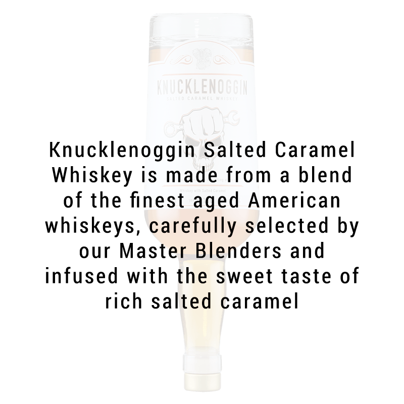 Knucklenoggin Salted Caramel Whiskey 750mL - Great American Craft Spirits